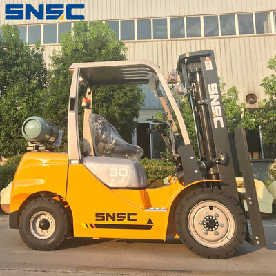 3m sampai 7m Reach SNSC LPG Gas Forklift 3 Ton LPG Counterbalance Forklift