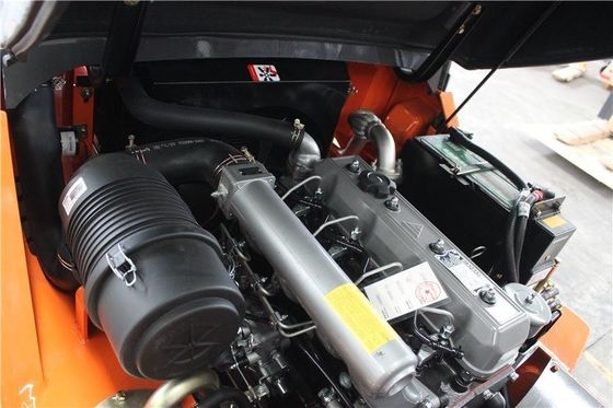 3.5T kecil Diesel Forklift Oranye Mesin Diesel Forklift Jepang Isuzu Mesin
