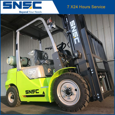 3000kg Nissan Motor Diesel Forklift SNSC Lpg Gas Diesel Lift Truck
