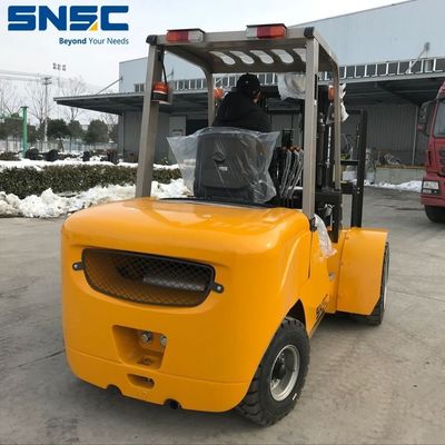 3000mm-7000mm Ketinggian Lift Diesel Forklift Lift Trucks 4000kgs