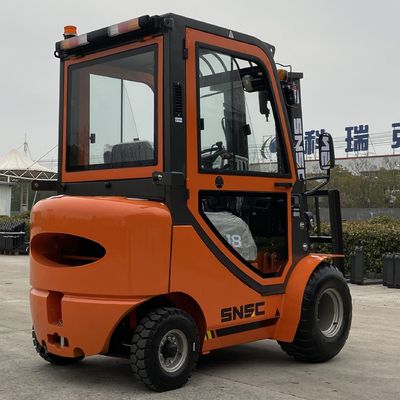 3.5 Ton Diesel Forklift Lift Trucks SNSC Forklift 3000mm-5000mm Tinggi Angkat