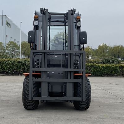 3.5 Ton Diesel Forklift Lift Trucks SNSC Forklift 3000mm-5000mm Tinggi Angkat