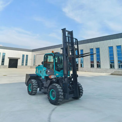 4x4 Forklift 3,5 Ton 5 Ton 7 Ton Forklift Tanah Bergelombang