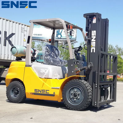 3T Gas Alam Propane Forklift Heavy Duty LPG Powered Forklift SNSC