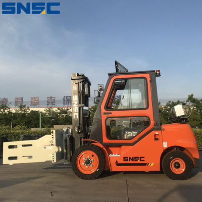 LP yang dapat disesuaikan Truk forklift bensin SNSC Warehouse Forklift