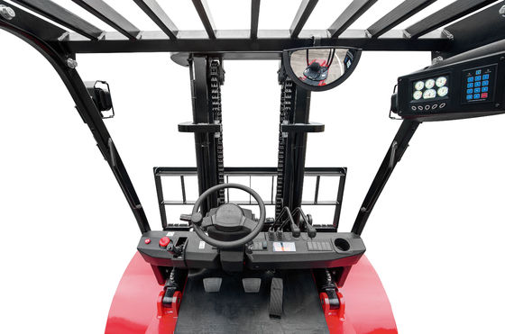 CE 7 Ton Propane Gas Forklift Gasoline Forklift Dengan Mesin PSI Amerika Serikat