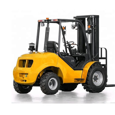 4X2 Terrain Rough Forklift 3500kgs Four Wheel Drive Forklift