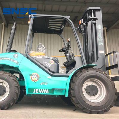 4X2 Terrain Rough Forklift 3500kgs Four Wheel Drive Forklift