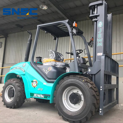 4X2 Terrain Rough Forklift 3500kgs Four Wheel Drive Forklift