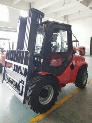4X2 Terrain Rough Forklift 3500kgs Four Wheel Drive Forklift