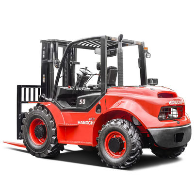 SNSC 5 Ton Terrain Rough Forklift Produsen 2WD 4WD 5000KGs Beban