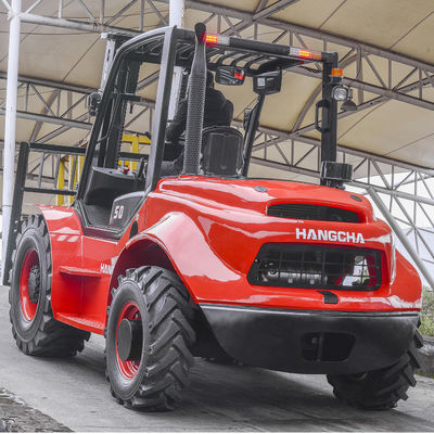 SNSC 5 Ton Terrain Rough Forklift Produsen 2WD 4WD 5000KGs Beban