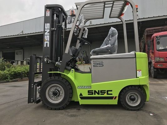 Disesuaikan 2.5 Ton Listrik Forklift SNSC Forklift Baterai Powered