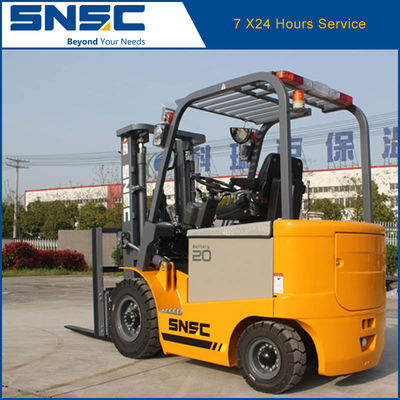 1T 2T 5T FB20 Full Electric Forklift Dengan AC Motor Merah Kuning Hijau