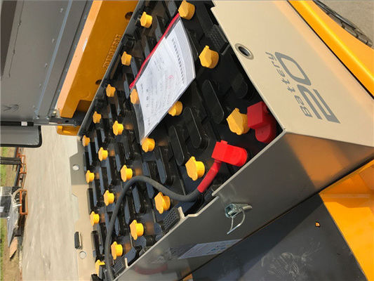 1T 2T 5T FB20 Full Electric Forklift Dengan AC Motor Merah Kuning Hijau