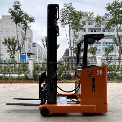 SNSC 2000kg Electric Reach Truck AC Motor dengan Triplex 7.5m Mast