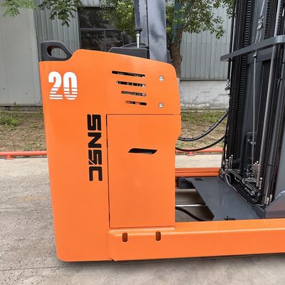SNSC 2000kg Electric Reach Truck AC Motor dengan Triplex 7.5m Mast