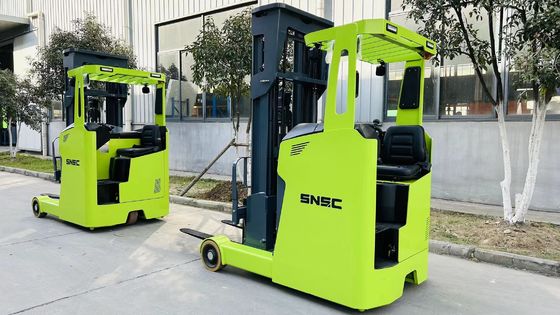 Green Electric Reach Forklift Montacargas Forklift Lift Tinggi 6m 8m 10m 12m