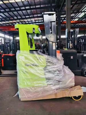 Green Electric Reach Forklift Montacargas Forklift Lift Tinggi 6m 8m 10m 12m