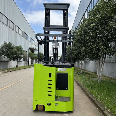 1.5T 2T 2.5T Truk jangkauan listrik Forklift Baterai Lithium Truk jangkauan dalam