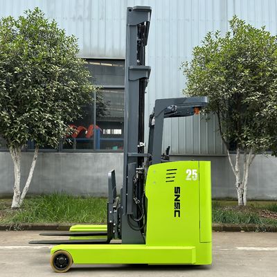 1.5T 2T 2.5T Truk jangkauan listrik Forklift Baterai Lithium Truk jangkauan dalam