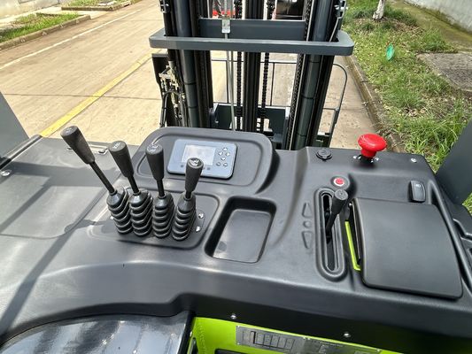 1.5T 2T 2.5T Truk jangkauan listrik Forklift Baterai Lithium Truk jangkauan dalam