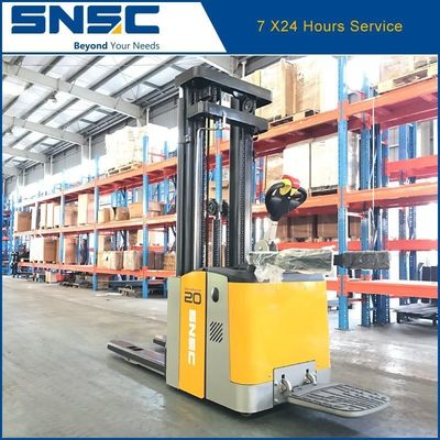 2 ton truk stacker listrik SNSC counterbalanced stacker listrik