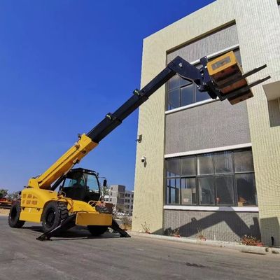 Mesin Diesel 4 Ton Telehandler SNSC Forklift Telescopic Boom