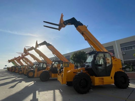 Mesin Diesel 4 Ton Telehandler SNSC Forklift Telescopic Boom