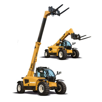 14m Jangkauan Telescopic Boom Forklift 4000kg Telescoping Boom Forklift