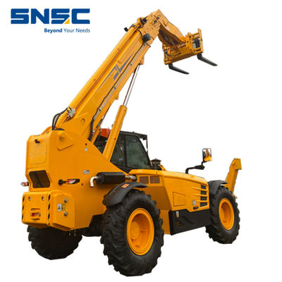 Forklift Pengendali Teleskop Articulating 7 Ton 7000kgs Load Tele Boom Forklift