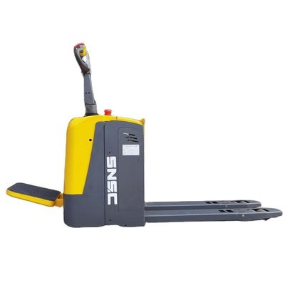 1550mm Fork Battery Powered Pallet Truck Untuk Pabrik Makanan & Minuman