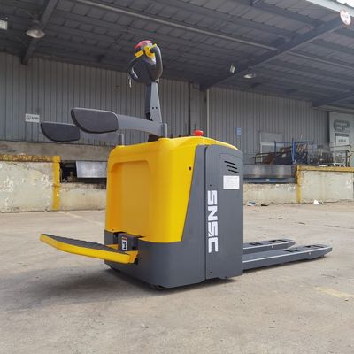 1550mm Fork Battery Powered Pallet Truck Untuk Pabrik Makanan & Minuman