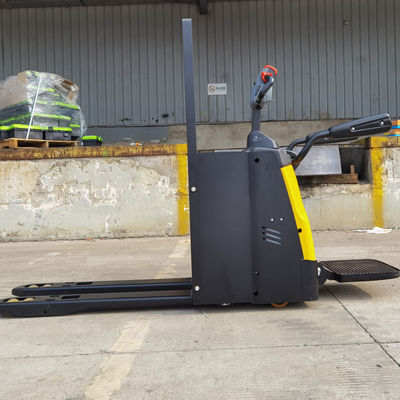 Toko Baju Jack Palet Listrik 600mm Pusat Pemuatan Jack Palet Bermotor