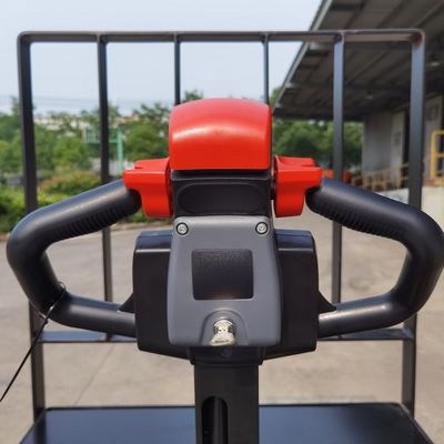 Toko Baju Jack Palet Listrik 600mm Pusat Pemuatan Jack Palet Bermotor