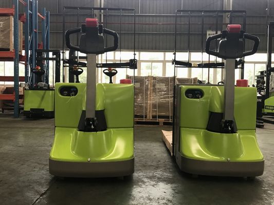 2 Ton Listrik Pallet Truk 2000kg Listrik Walkie Pallet Jack Untuk Gudang