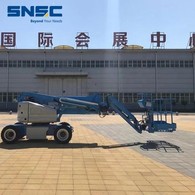 SNSC Telescopic Boom Lift Telescoping Man Lift Untuk Konstruksi