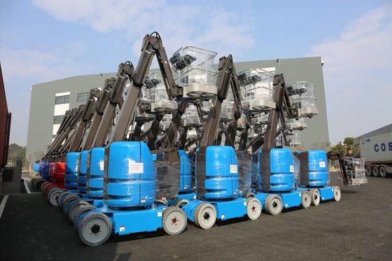 14m 16m 18m 20m Telescopic Boom Lift Self-Propelled Boom Lift