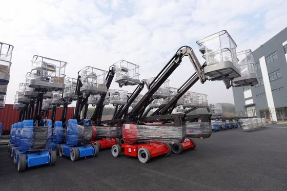 14m 16m 18m 20m Telescopic Boom Lift Self-Propelled Boom Lift