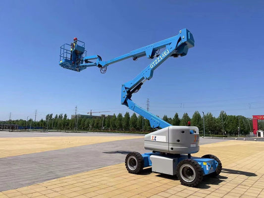 SNSC Artikulated Boom Lift 12m-28m Tinggi Manlift Teleskopik
