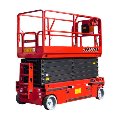 12m 14m 16m Platform Kerja Gunting Hidraulik Self-Propelled Lift Gunting