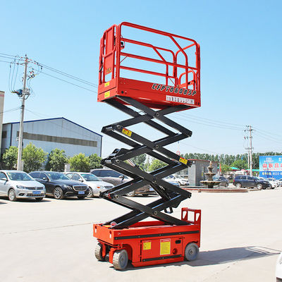 300kg Self-Propelled Electric Scissor Lift OEM Mobile Scissor Lift Platform