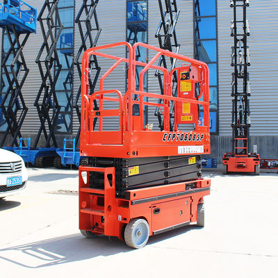 300kg Self-Propelled Electric Scissor Lift OEM Mobile Scissor Lift Platform