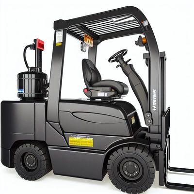 Comfortable Operation Electric Straddle Stacker With Luxury Suspension Seat And Shimadzu Pump For Smooth And Effortless Handling