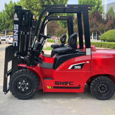 3.5 Ton Electric Counterbalance Forklift with USA Curtis Controller and Japan Hydraulic System